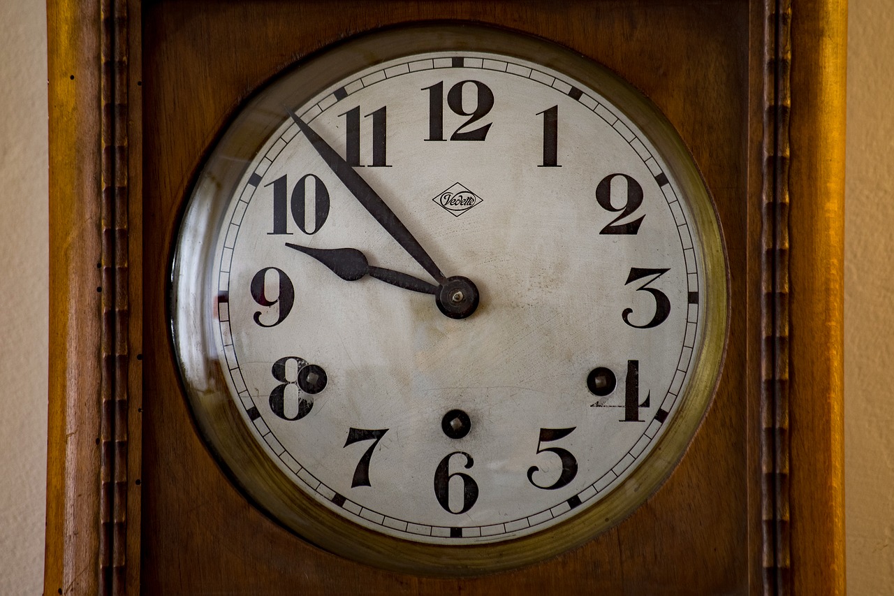 Time Clock Watch Pendulum Wood  - djedj / Pixabay